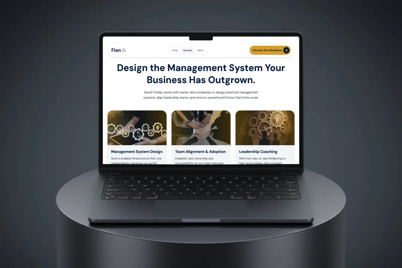 Fion Star service page content layout